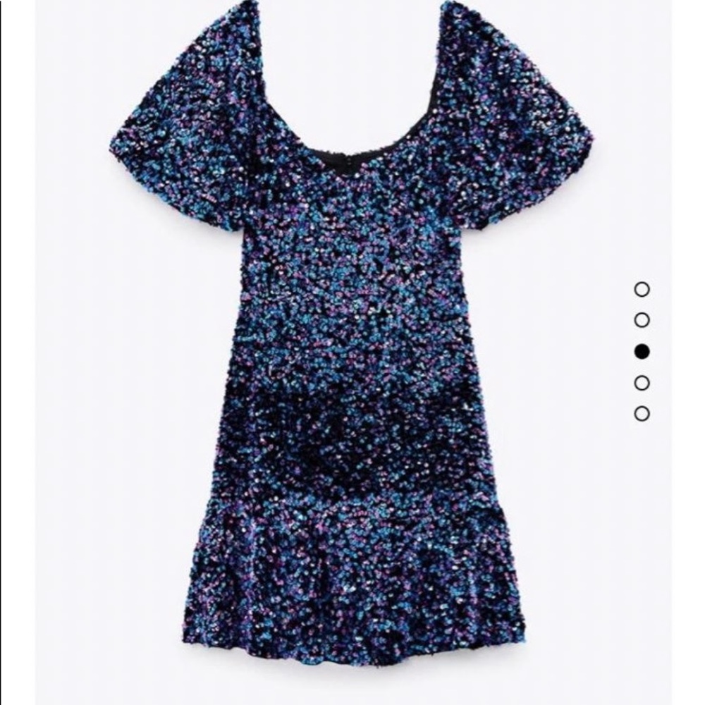 NWT Zara sequins dress